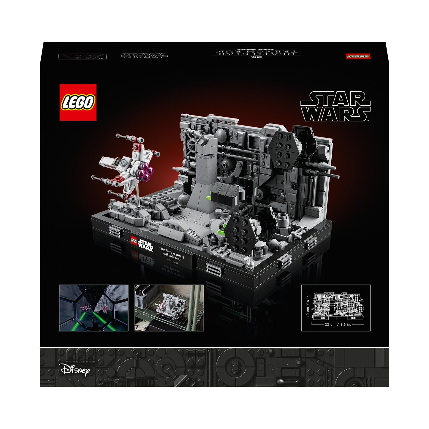 75329 LEGO Star Wars - Diorama Volo sulla trincea della Morte Nera