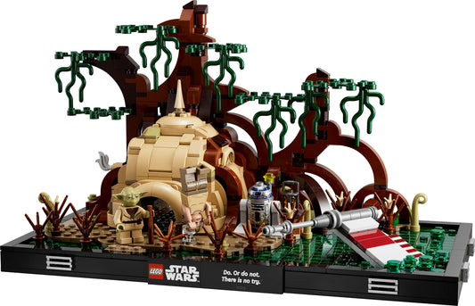 75330 LEGO Star Wars - Diorama addestramento Jedi™ su Dagobah™