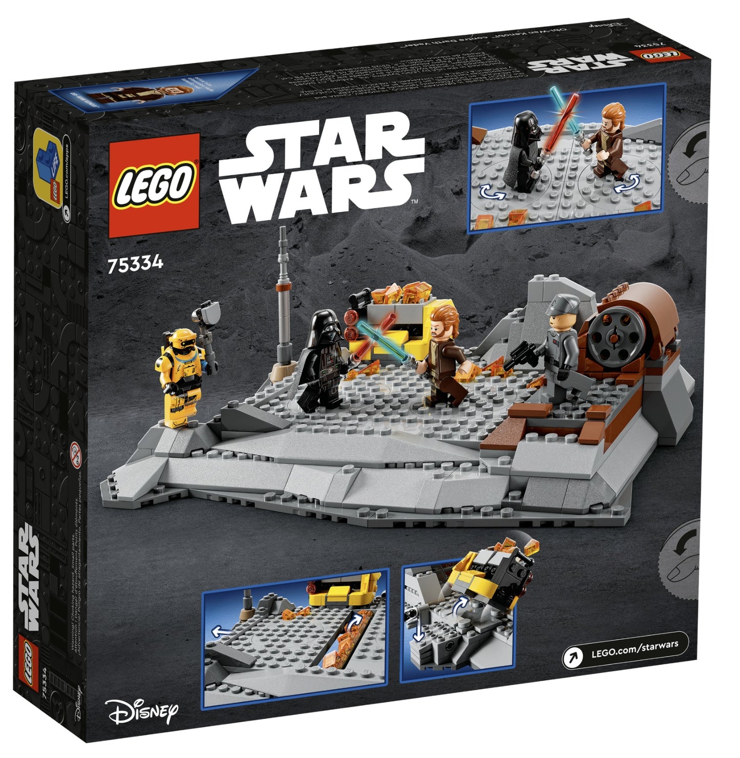 75334 LEGO Star Wars - Obi-Wan Kenobi™ vs. Darth Vader™