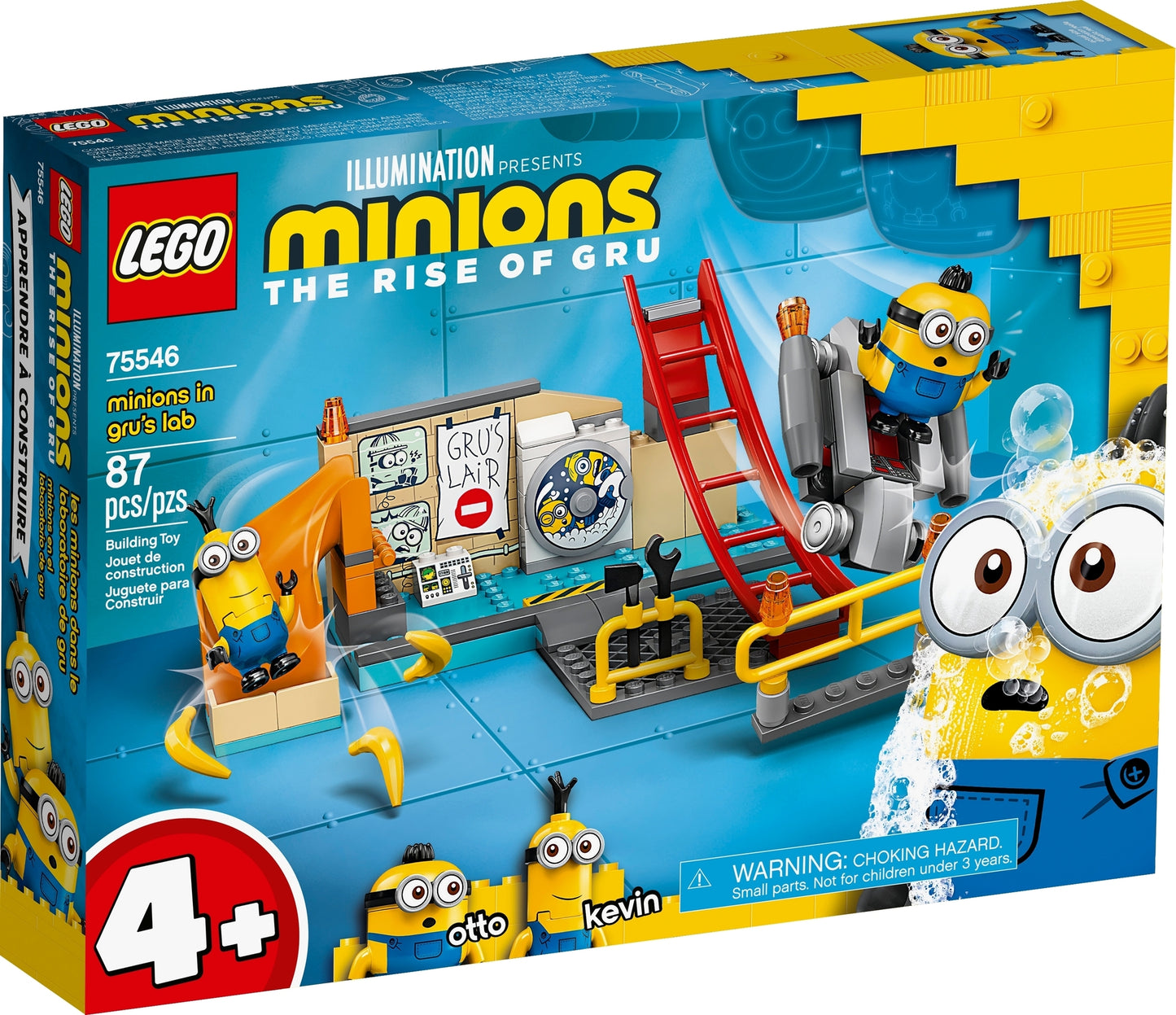 75546 LEGO Minions - I Minions nel Laboratorio di Gru
