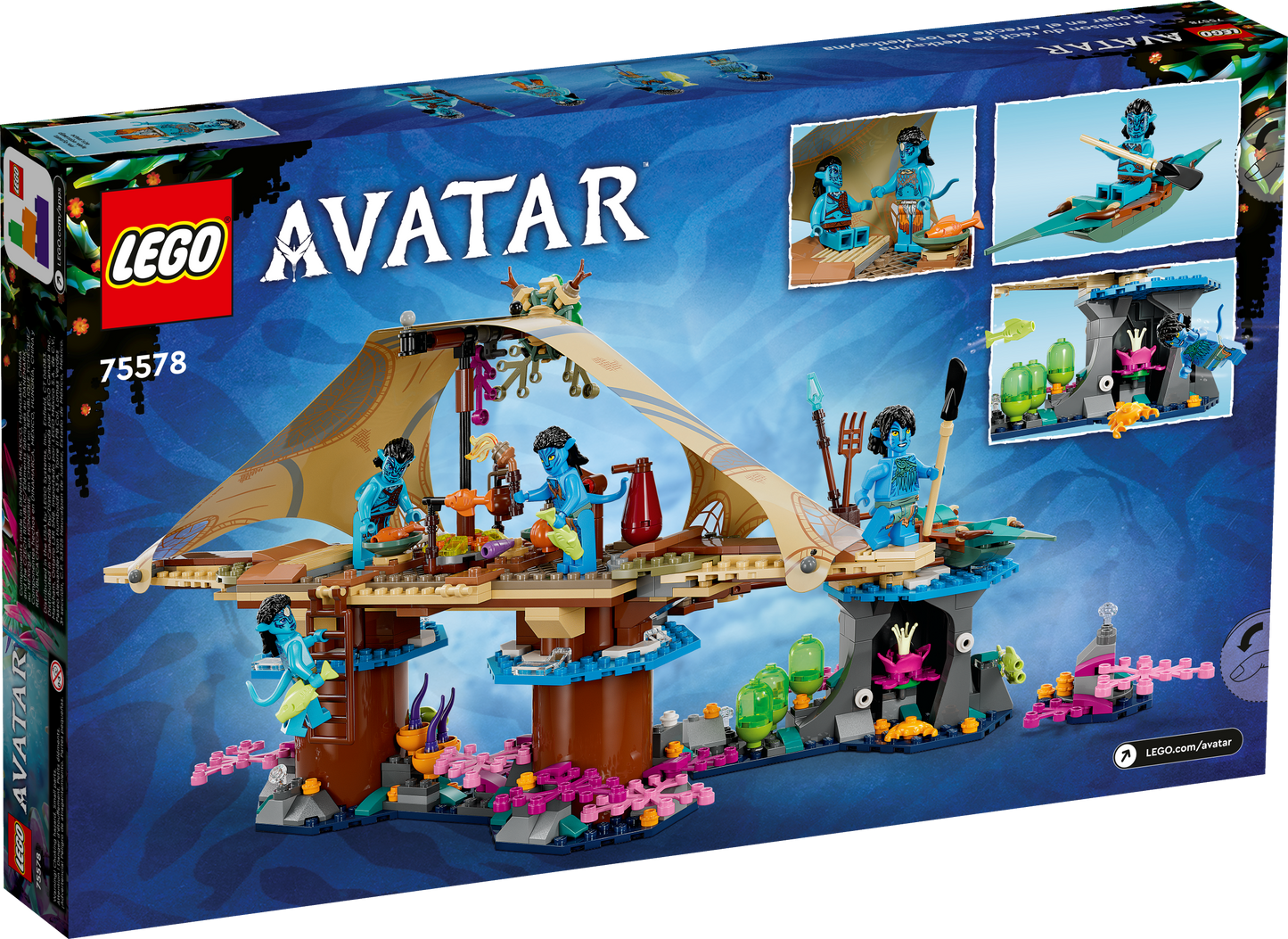 75578 LEGO Disney - Avatar - La casa corallina di Metkayina