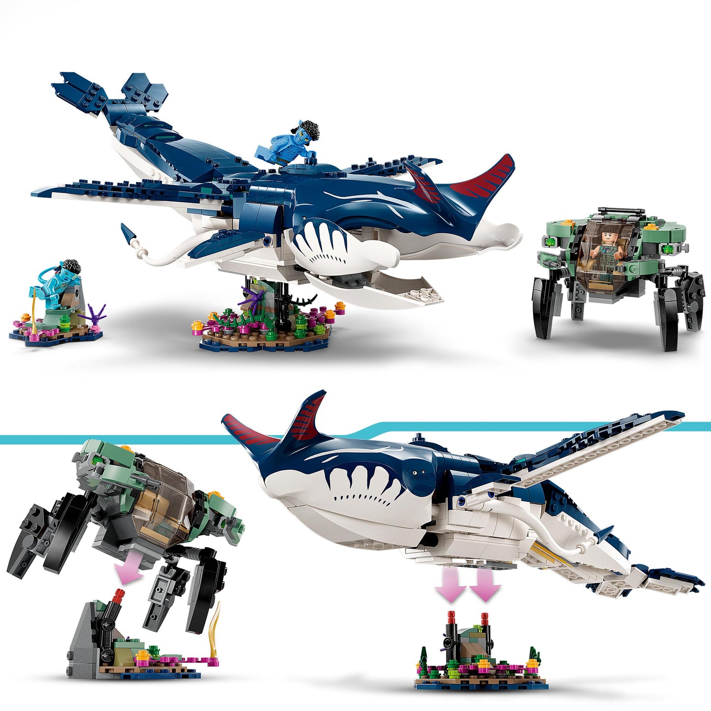75579 LEGO Disney - Avatar - Tulkun Payakan e Crabsuit