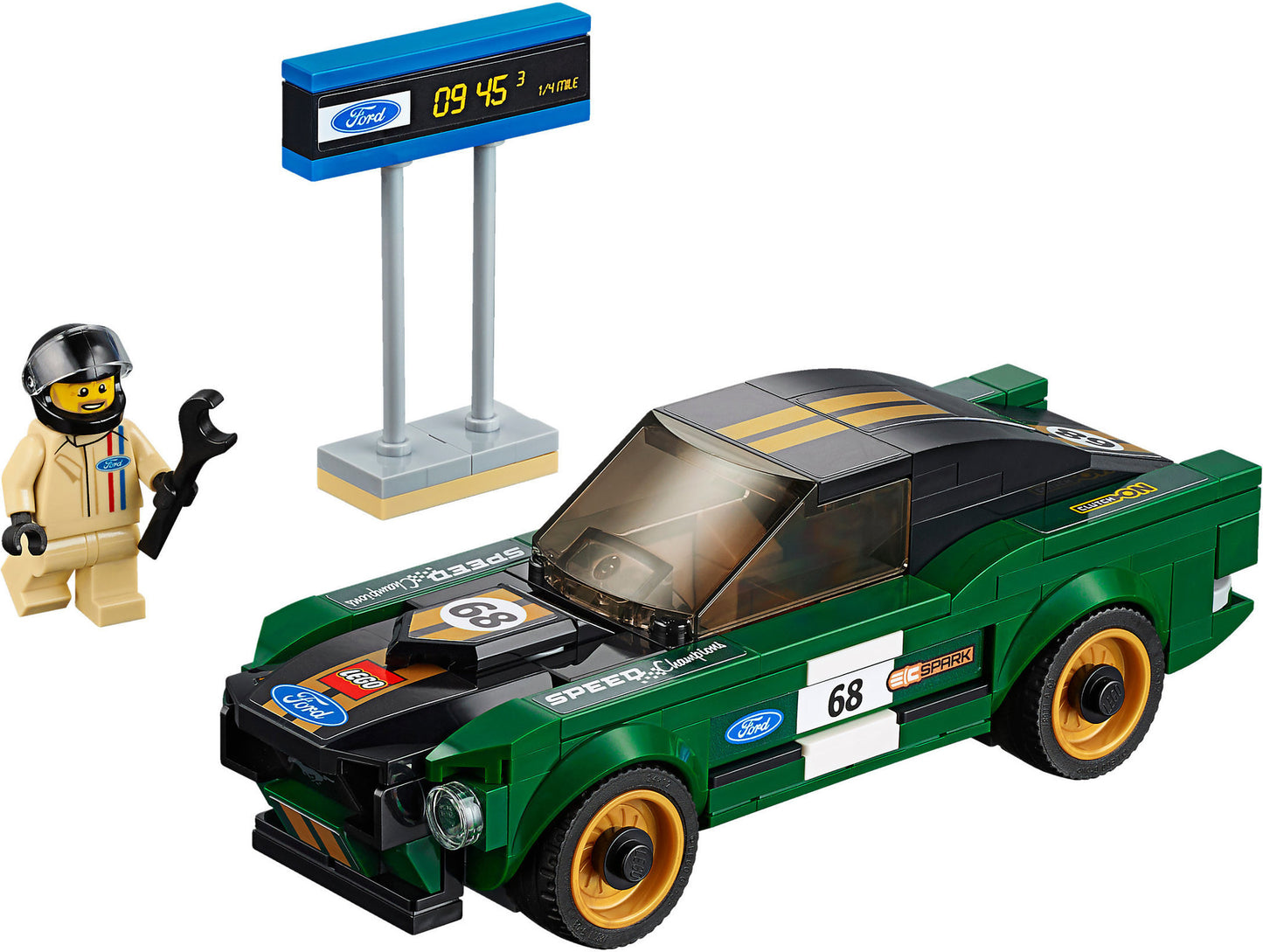 75884 LEGO Speed Champions - 1968 Ford Mustang Fastback