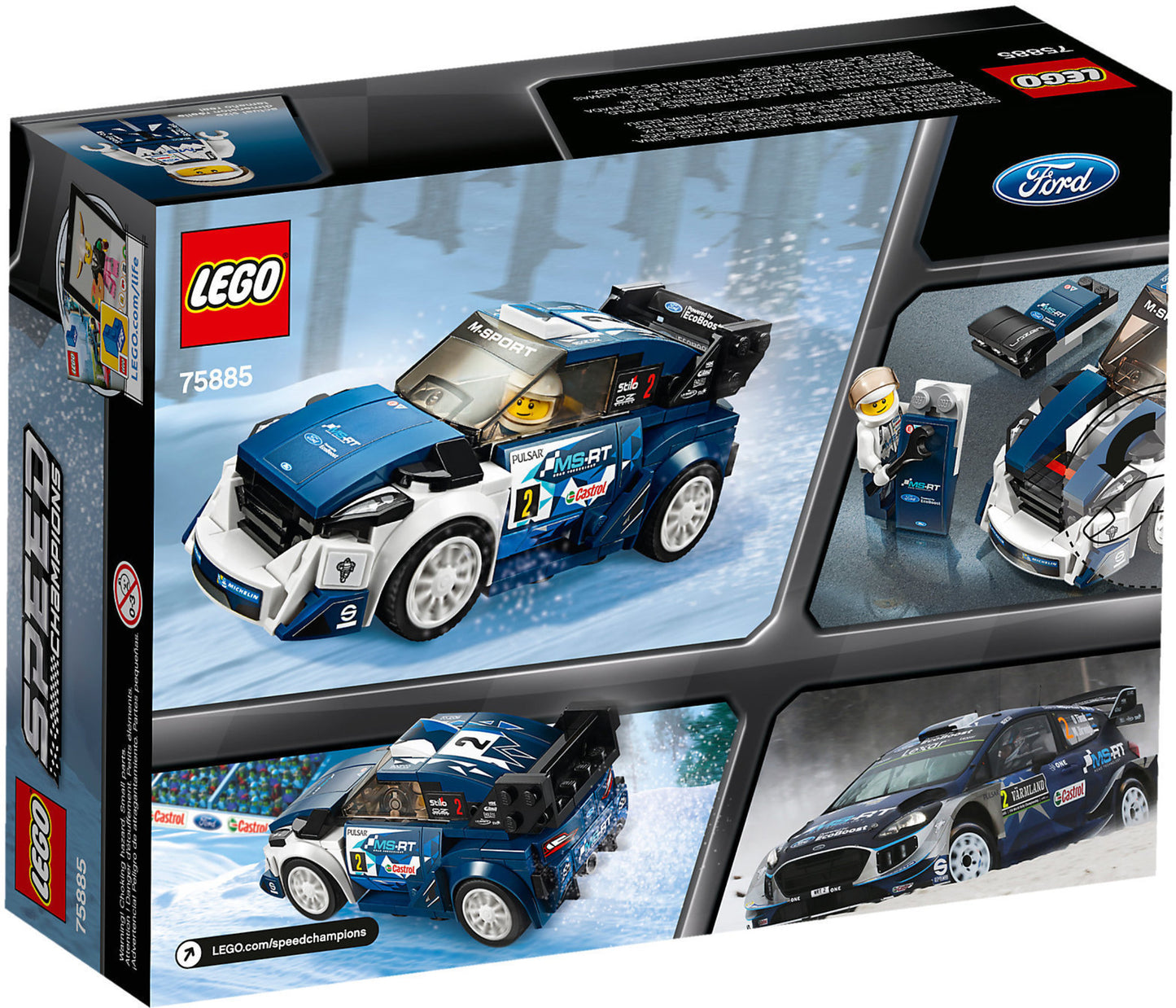 75885 LEGO Speed Champions - Ford Fiesta M Sport Wrc