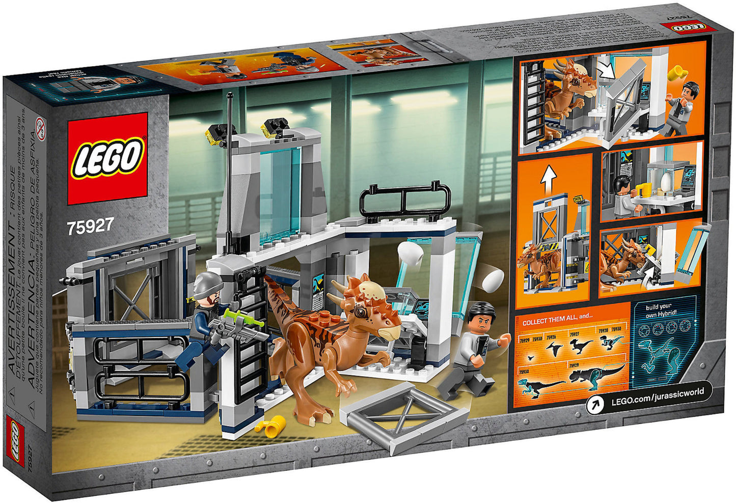 75927 LEGO Jurassic World - L'evasione Dello Stygimoloch