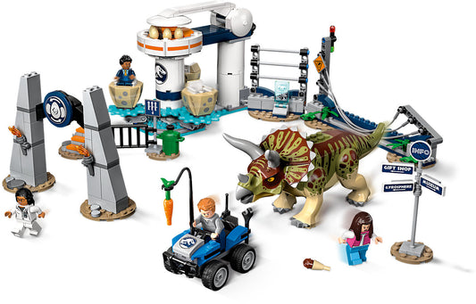 75937 LEGO Jurassic World - L'assalto Del Triceratopo