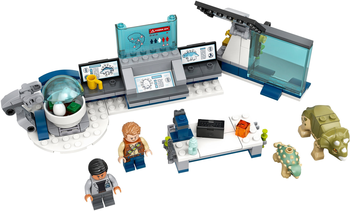 75939 LEGO Jurassic World - Il Laboratorio del Dottor Wu: Fuga dei Baby Dinosauri