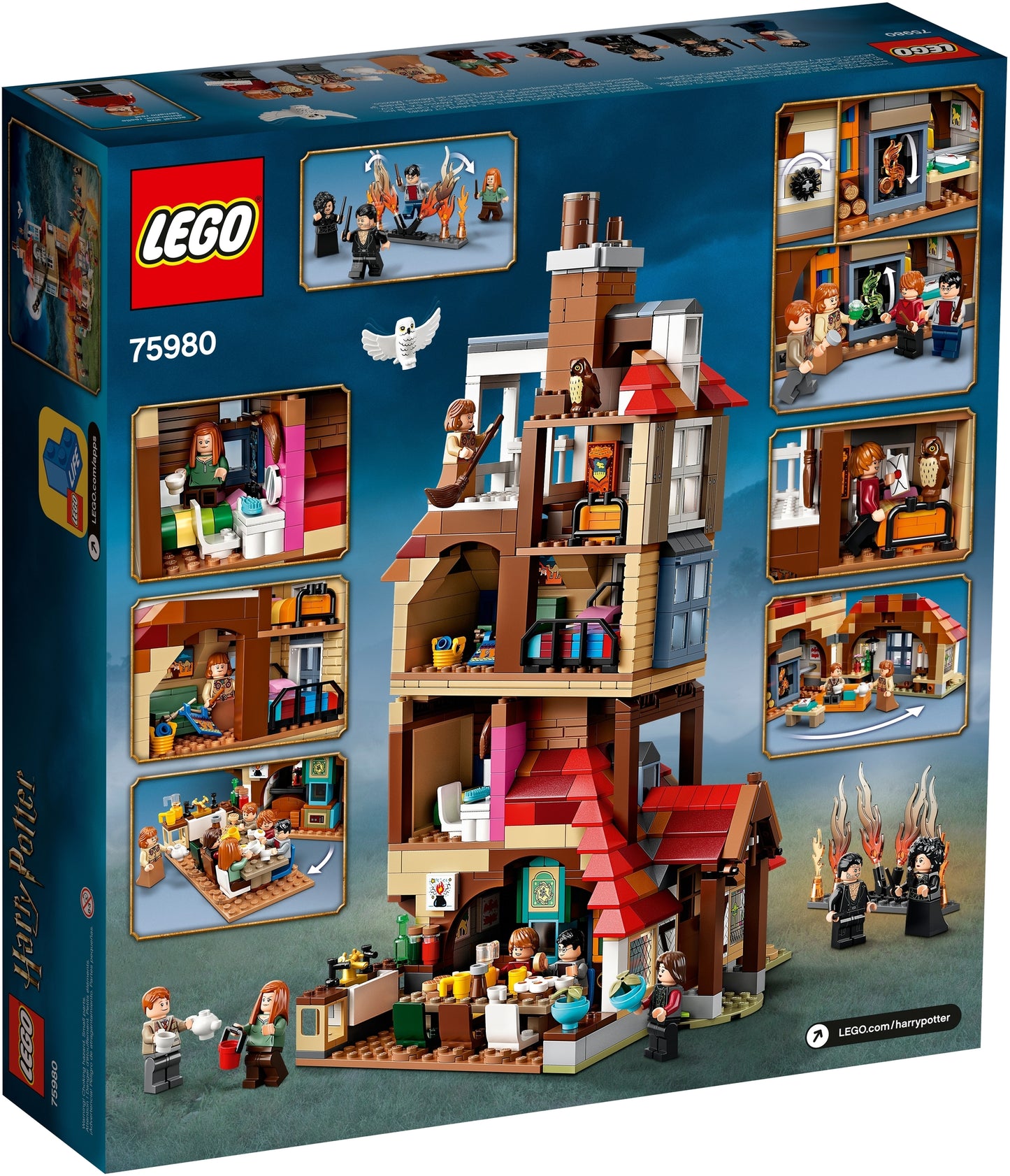 75980 LEGO Harry Potter - Attacco alla Tana