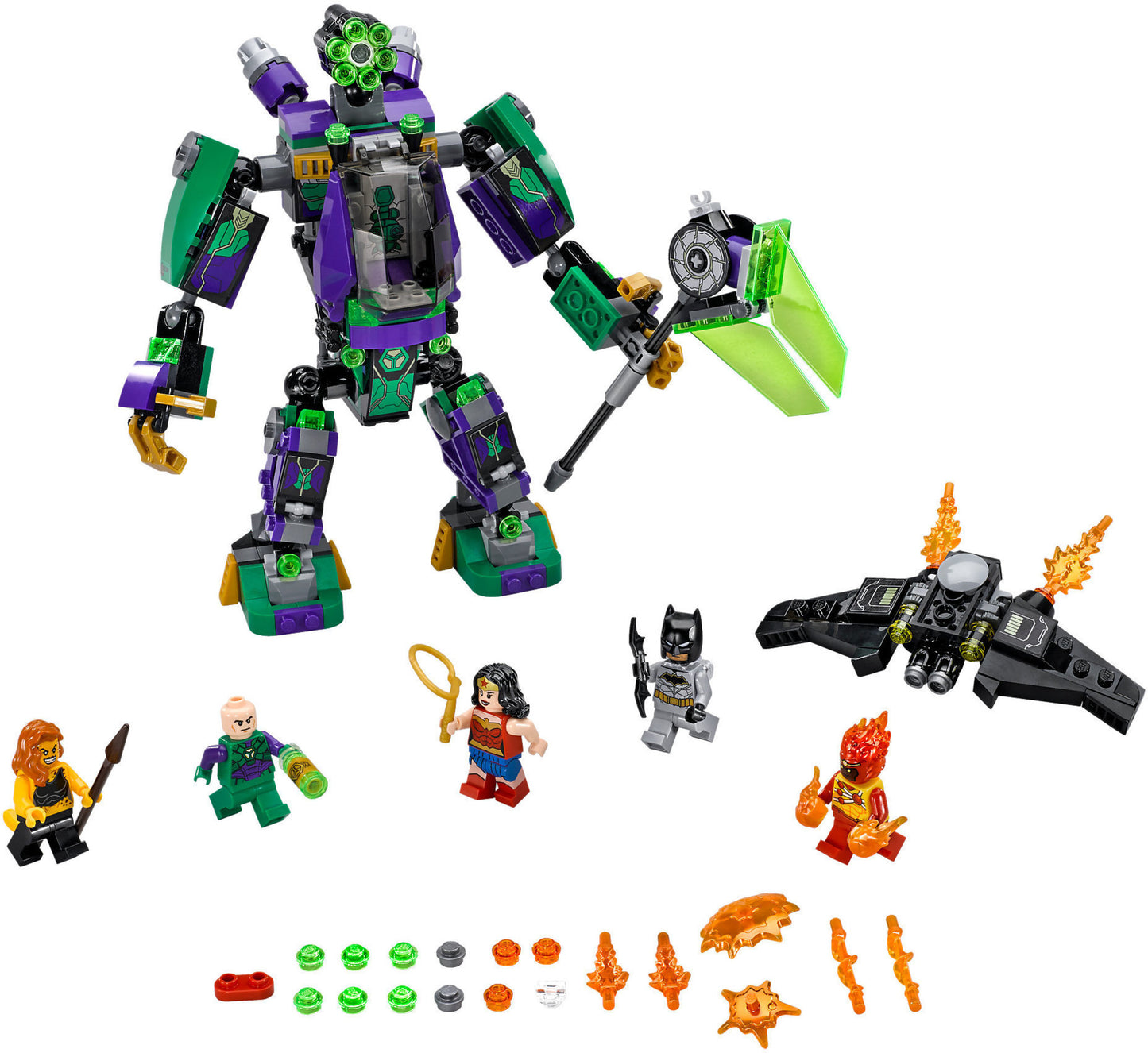 76097 LEGO DC Super Heroes - Duello Robotico Con Lex Luthor™