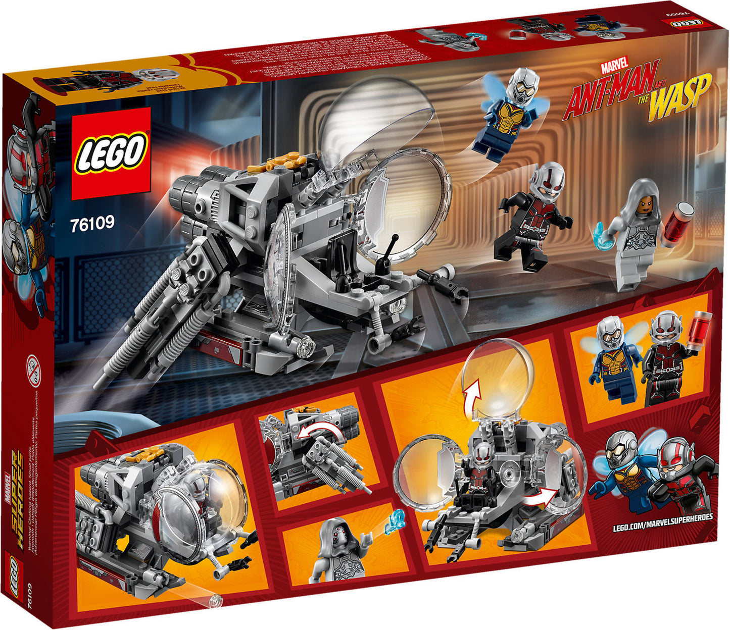 76109 LEGO Marvel Super Heroes - Esploratori Del Regno Quantico