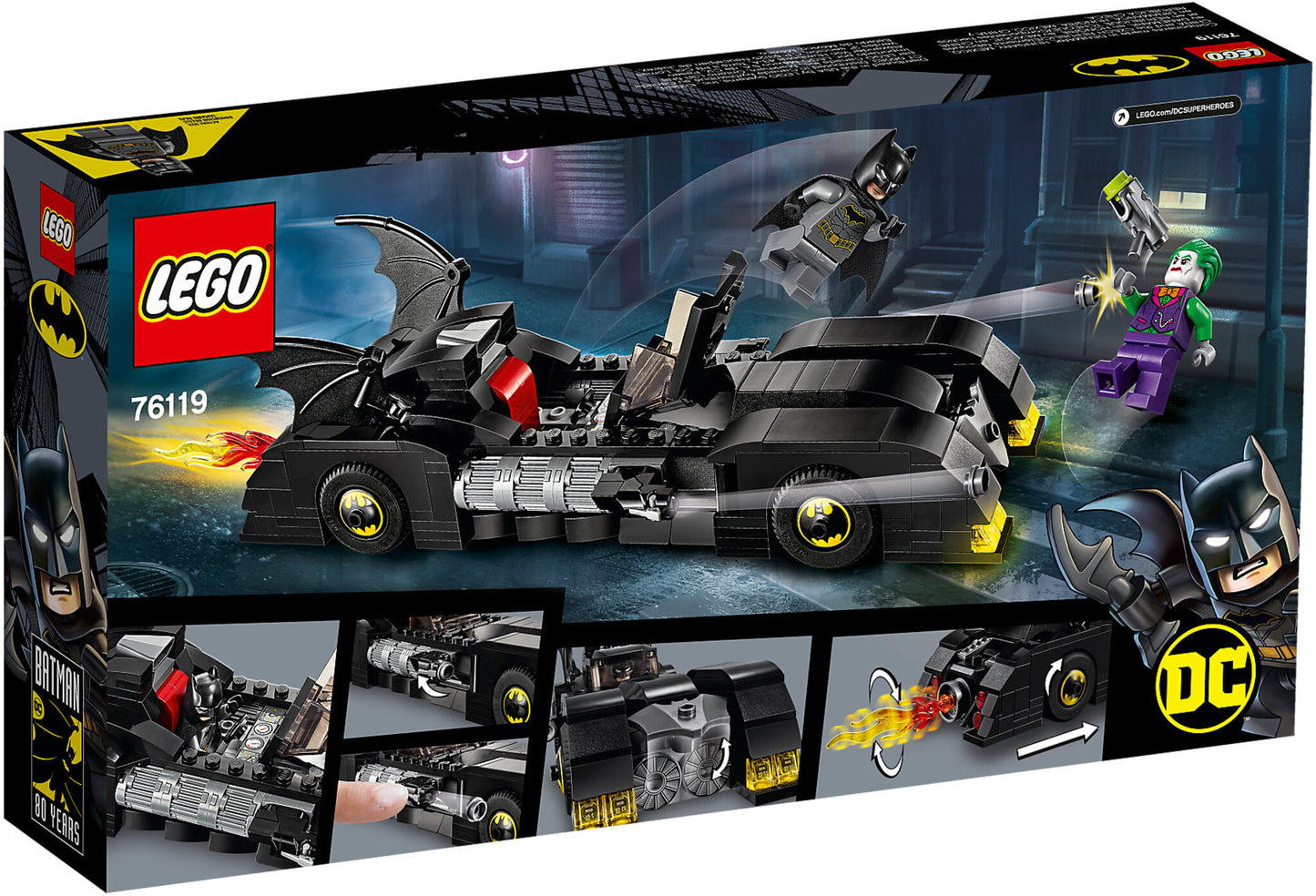 76119 LEGO DC Super Heroes - Batmobile™: Inseguimento di Joker™
