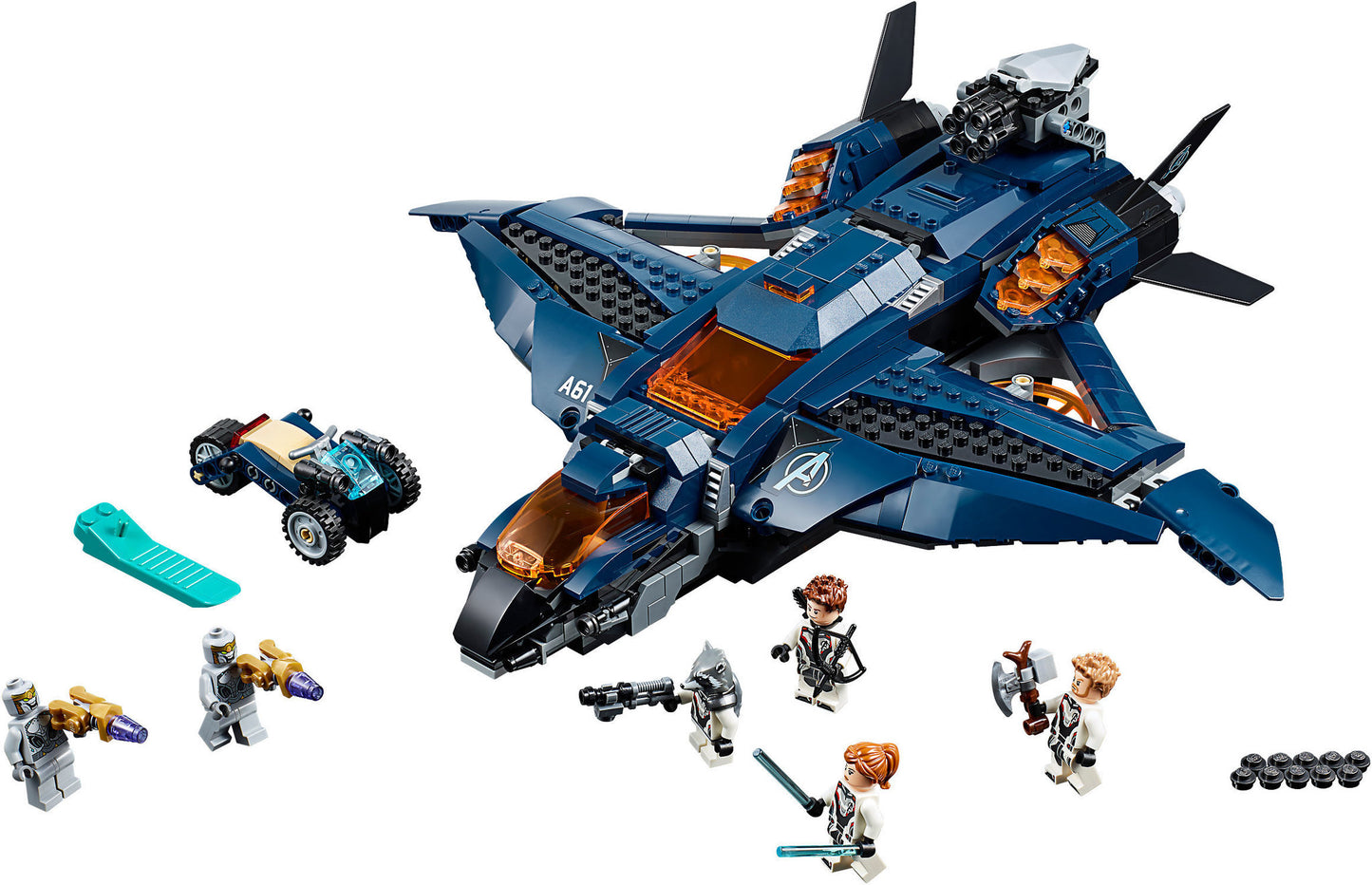 76126 LEGO Marvel Super Heroes - L'ultimate Quinjet Degli Avengers