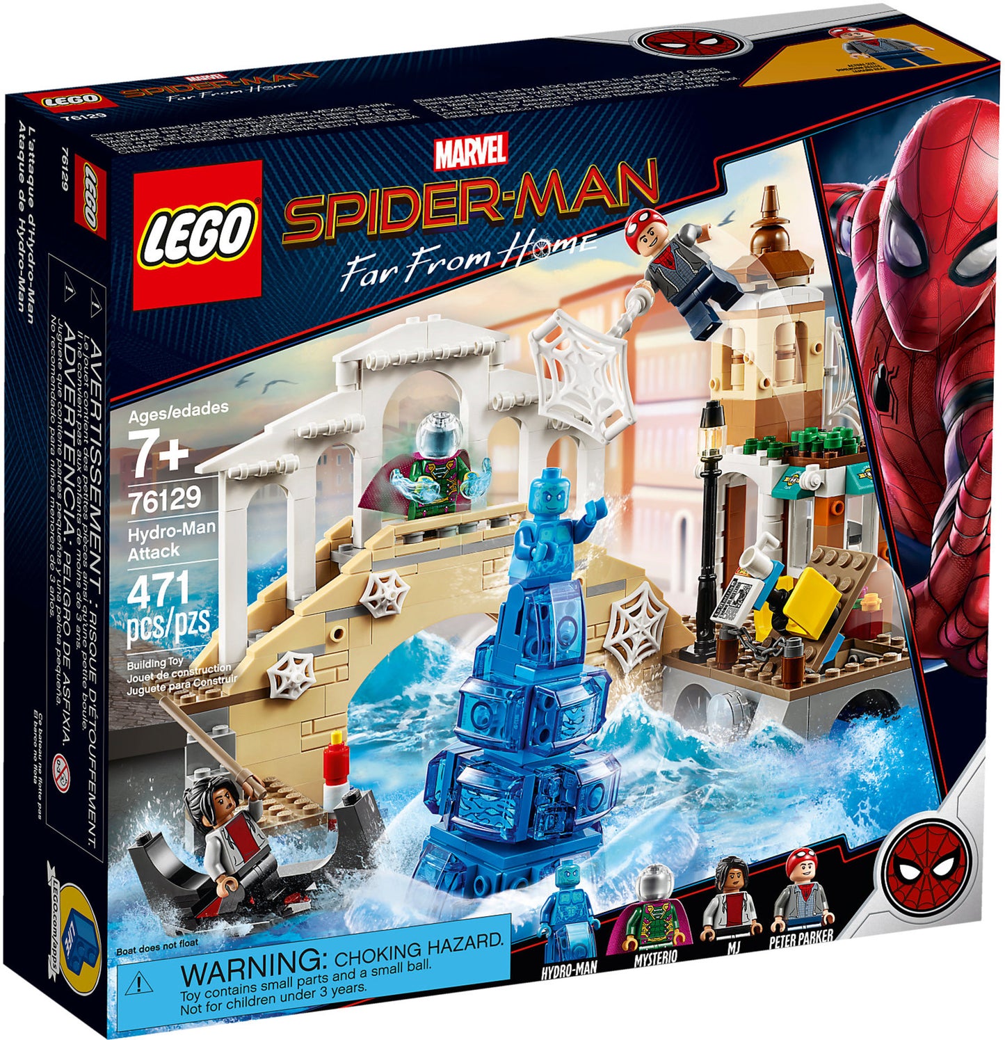 76129 LEGO Marvel Super Heroes - L’attacco di Hydro Man