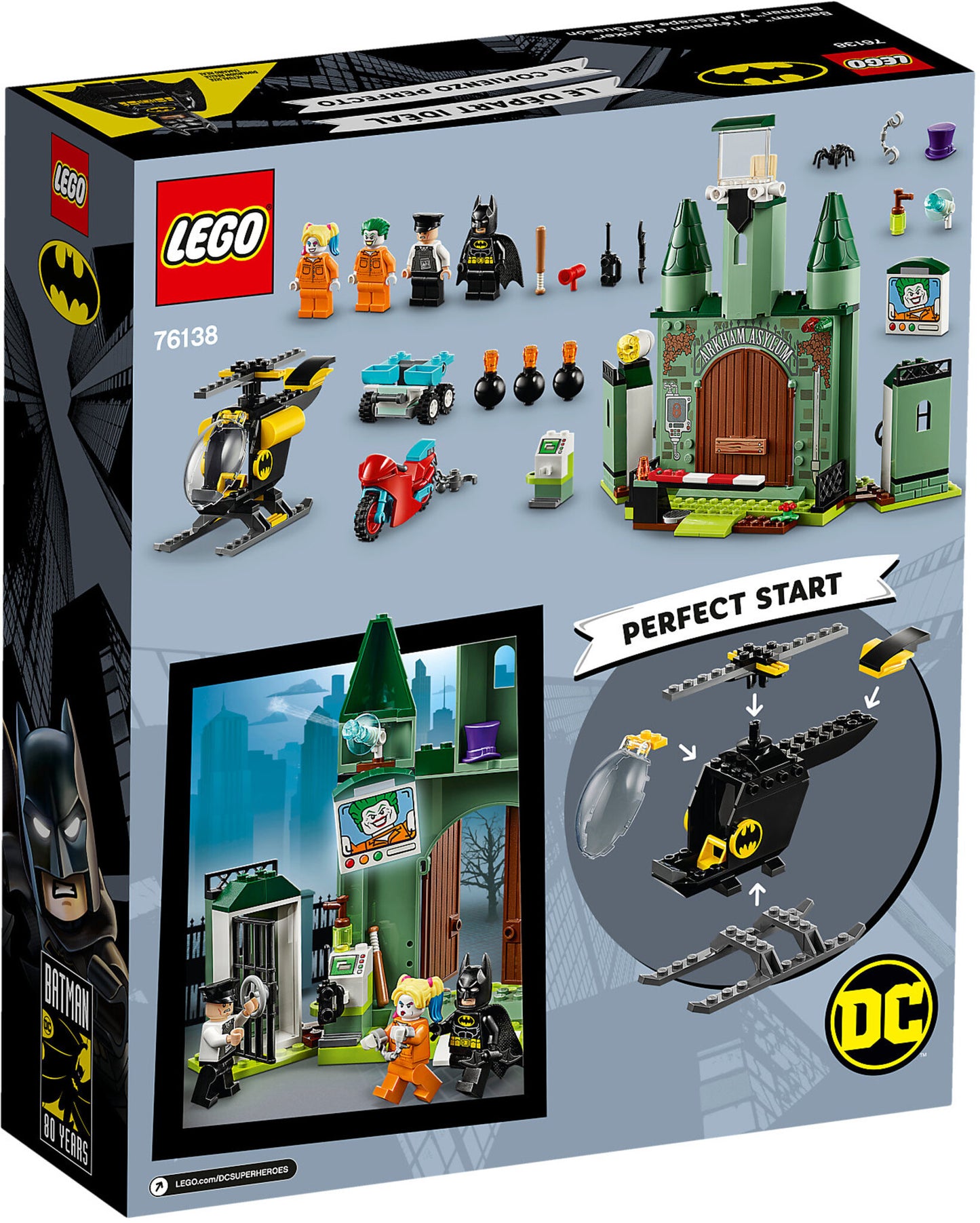 76138 LEGO DC Super Heroes - Batman™ e La Fuga di Joker™.