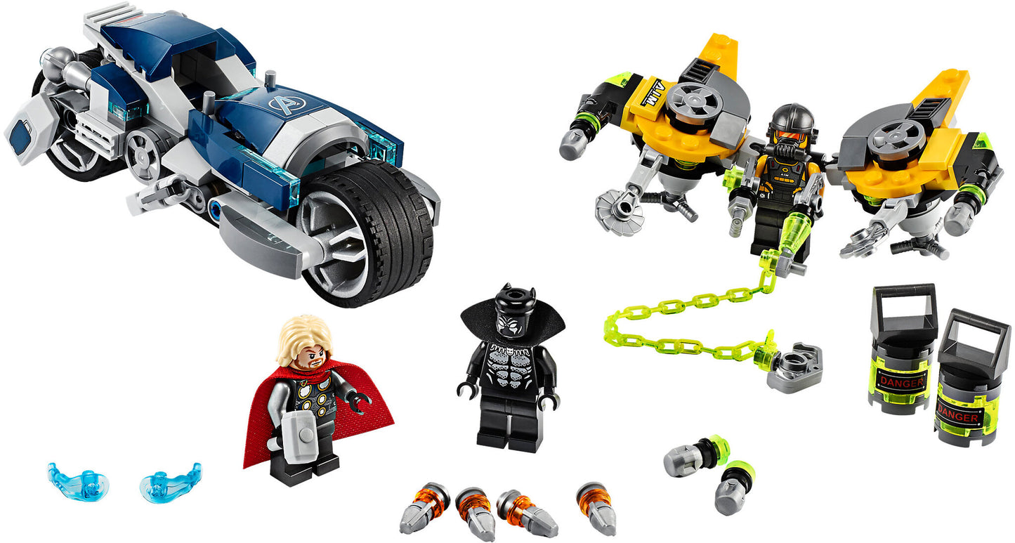 76142 LEGO Marvel Super Heroes - Avengers: Attacco della Speeder Bike