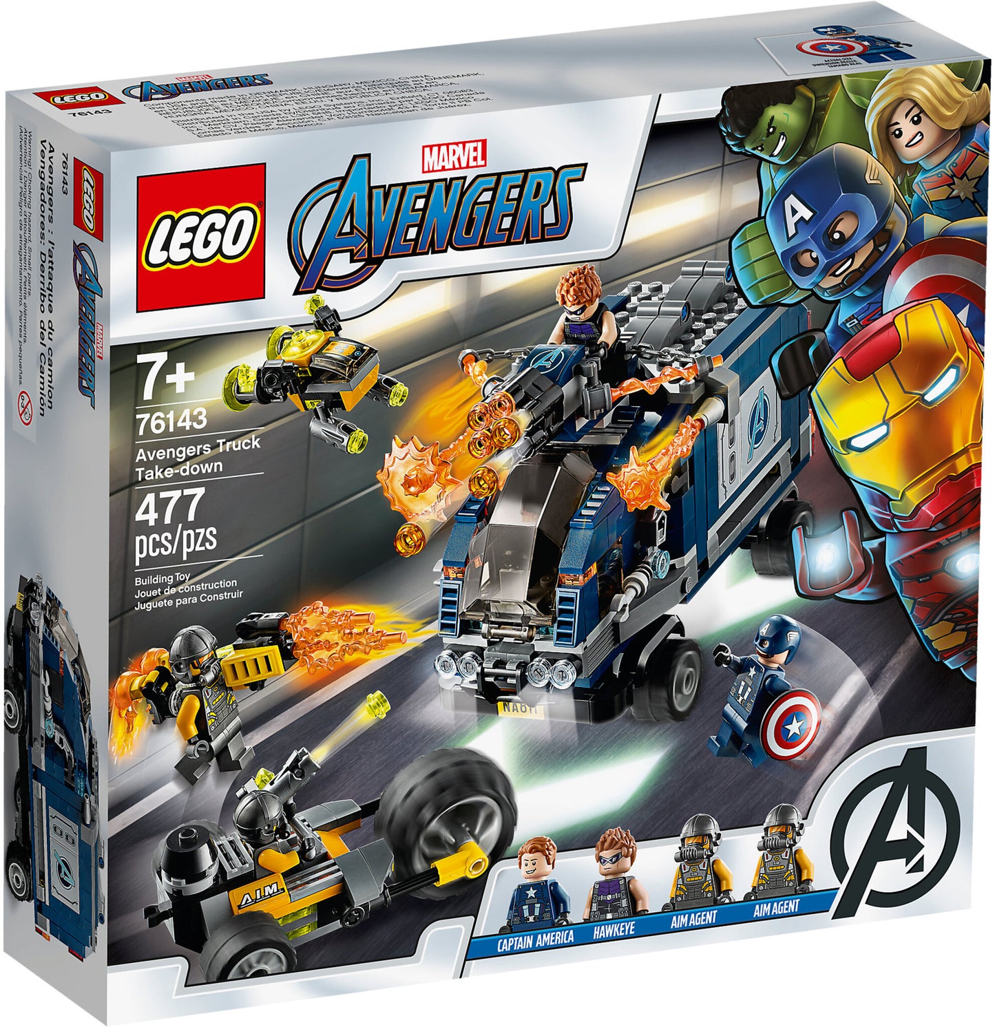 76143 LEGO Marvel Super Heroes - Avengers: Attacco Del Camion