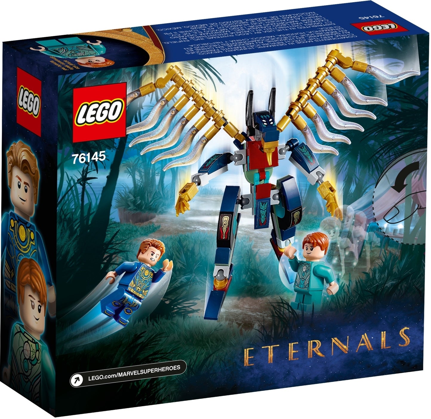 76145 LEGO Marvel Super Heroes - Assalto Aereo degli Eternals