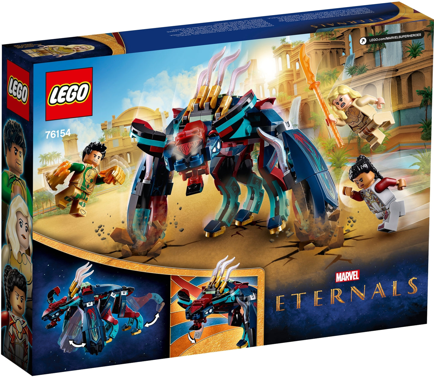 76154 LEGO Marvel Super Heroes - L'Imboscata del Deviant!