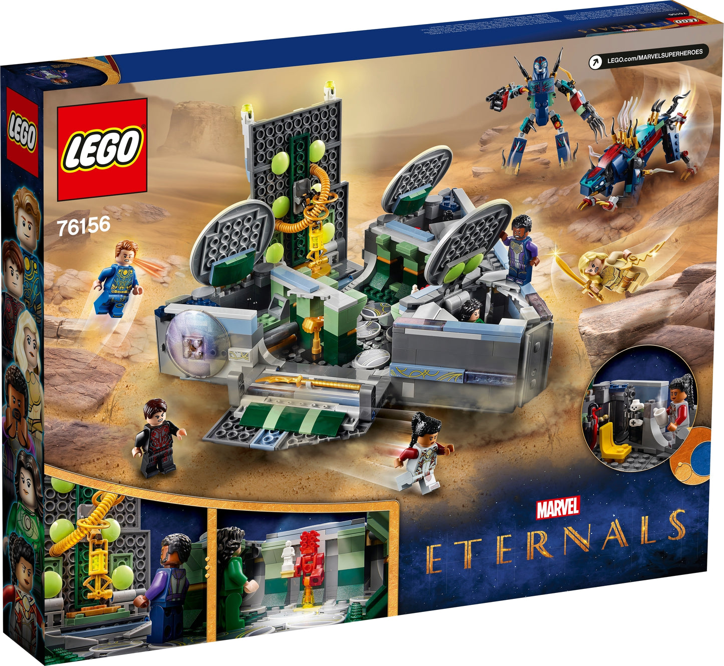 76156 LEGO Marvel Super Heroes - L’Ascesa di Domo