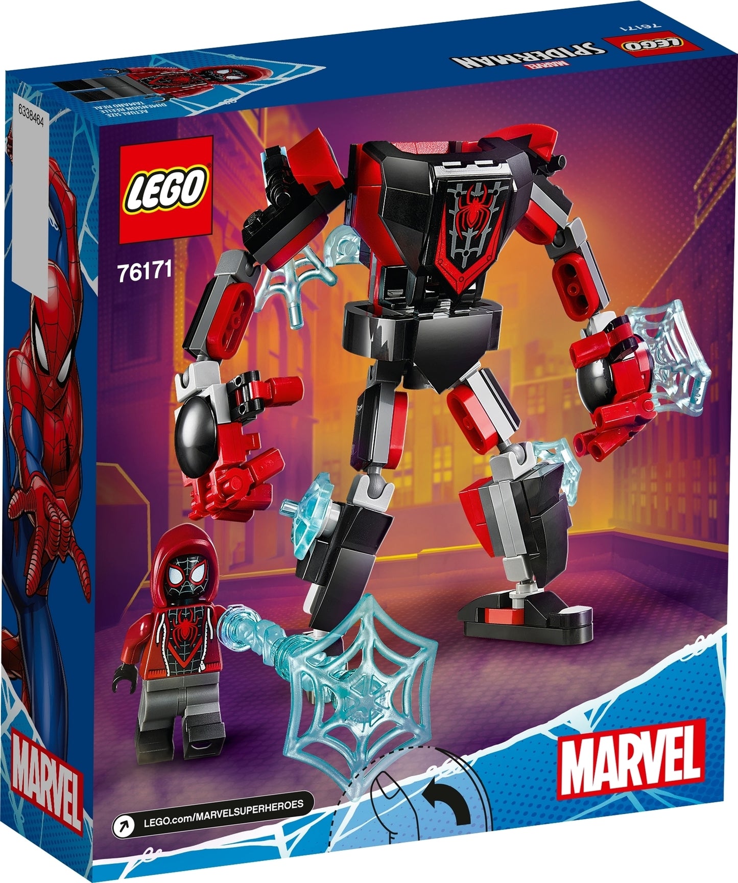 76171 LEGO Marvel Super Heroes - Armatura Mech di Miles Morales