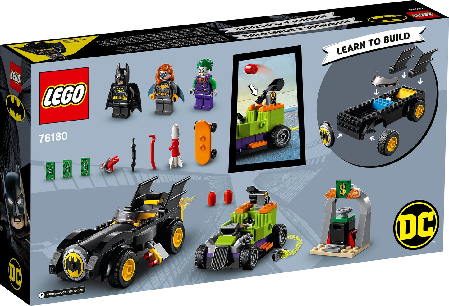 76180 LEGO DC Super Heroes - Batman Vs. Joker: Inseguimento con la Batmobile