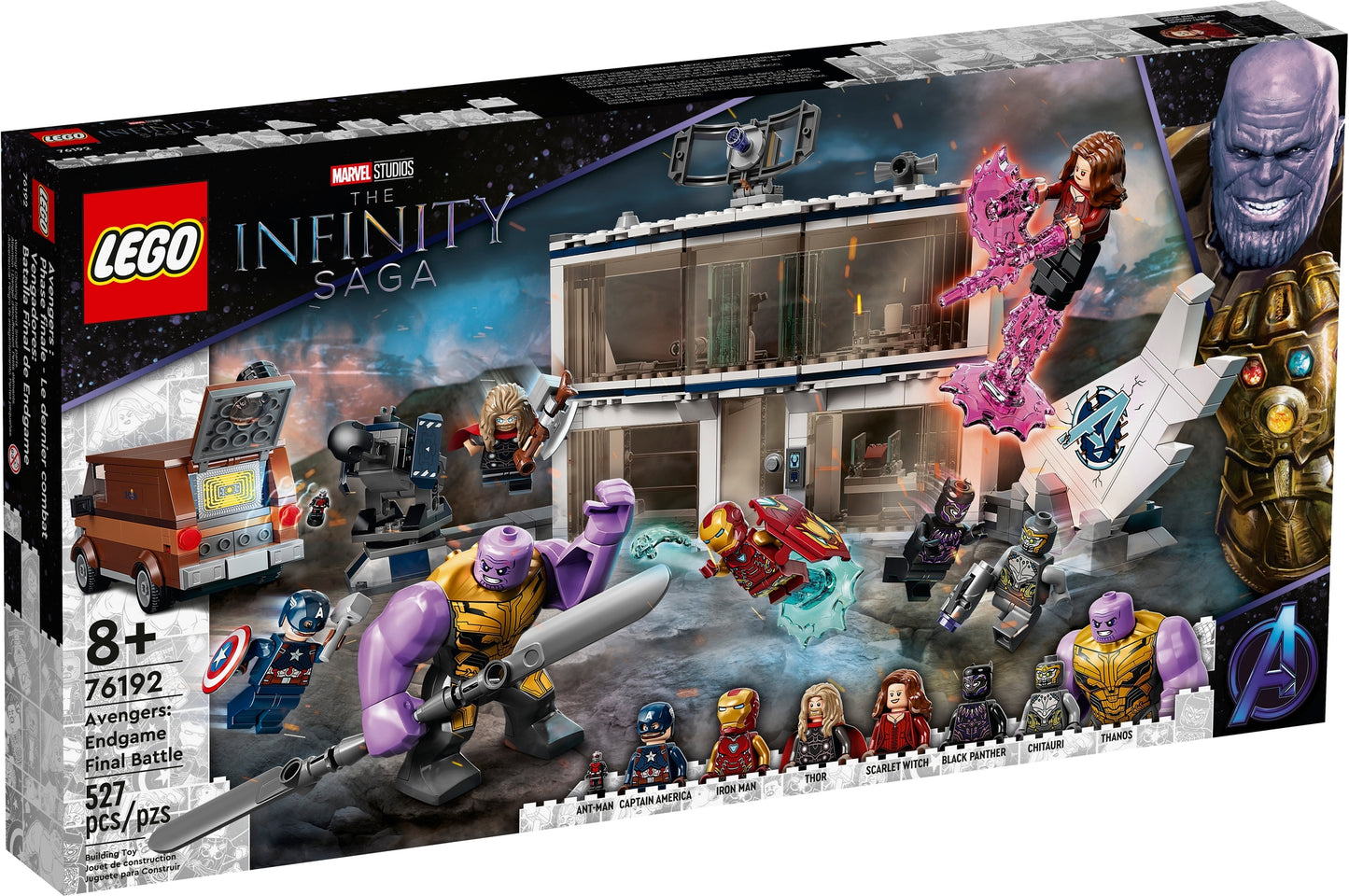 76192 LEGO Marvel Super Heroes - Avengers: Endgame, La Battaglia Finale