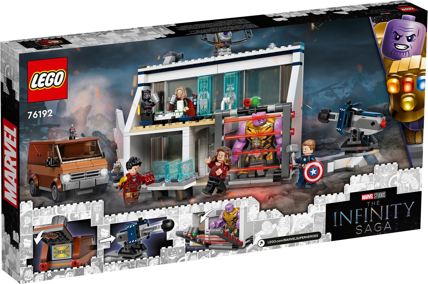 76192 LEGO Marvel Super Heroes - Avengers: Endgame, La Battaglia Finale