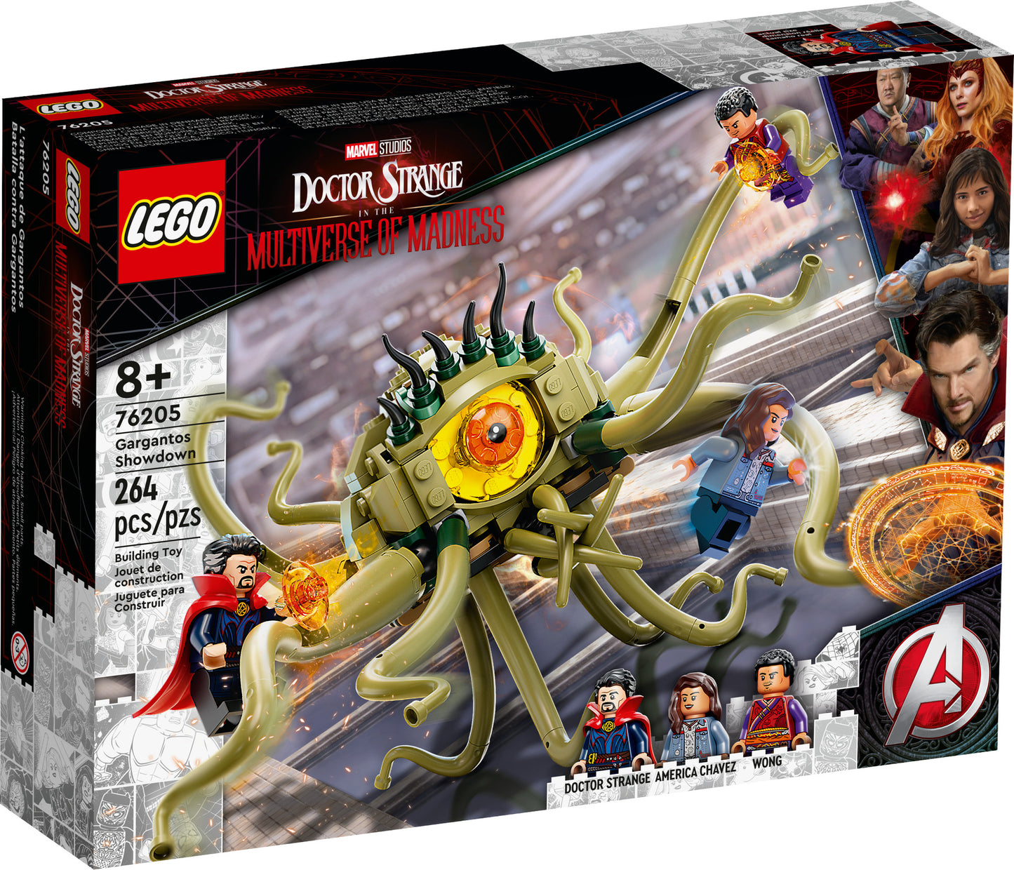 76205 LEGO Marvel Super Heroes - Faccia a Faccia con Gargantos