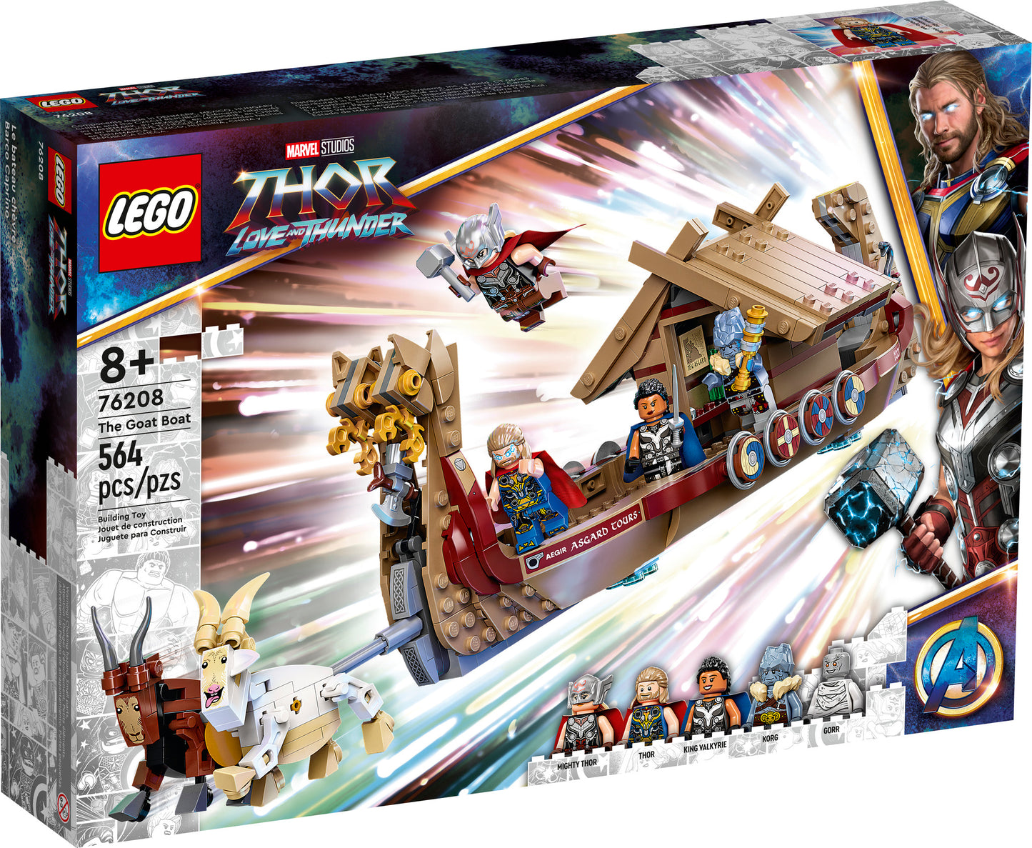 76208 LEGO Marvel Super Heroes - Drakkar di Thor