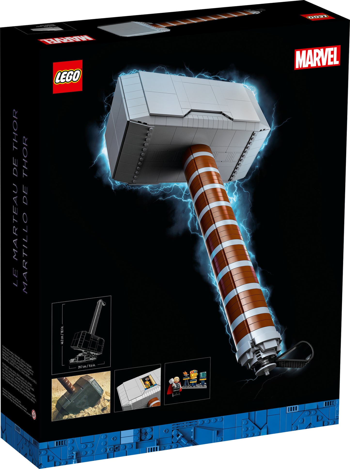 76209 ESCLUSIVA LEGO Marvel Super Heroes - Martello di Thor