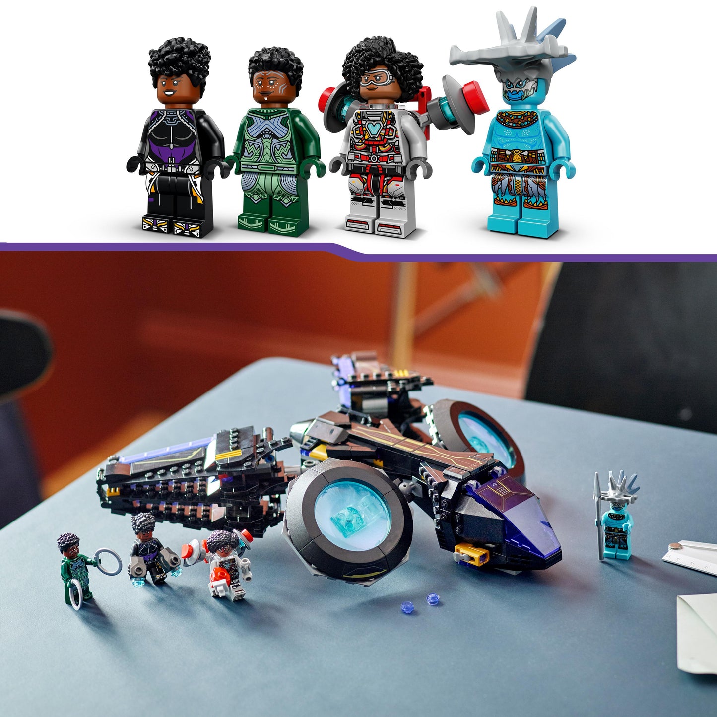 76211 LEGO Marvel Super Heroes - Sunbird di Shuri
