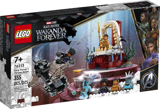 76213 LEGO Marvel Super Heroes - La stanza del trono di Re Namor