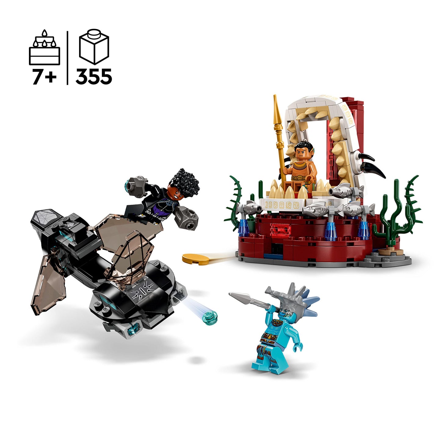 76213 LEGO Marvel Super Heroes - La stanza del trono di Re Namor