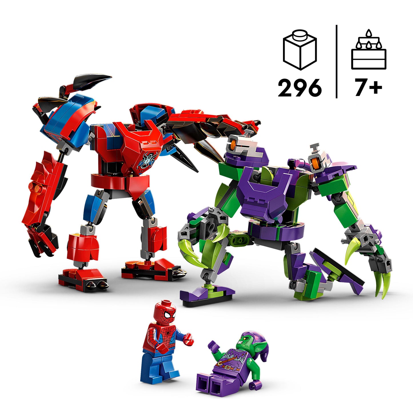 76219 LEGO Marvel Super Heroes - Battaglia tra i Mech di Spider-Man e Goblin