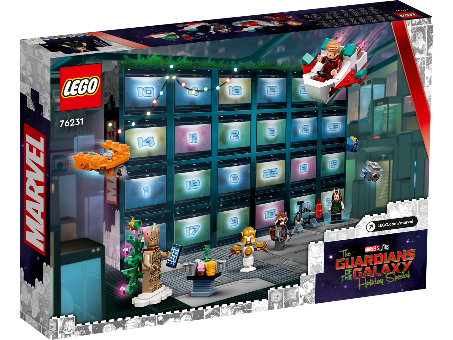 76231 LEGO Super Heroes Calendario dell'Avvento Super Heroes 2022