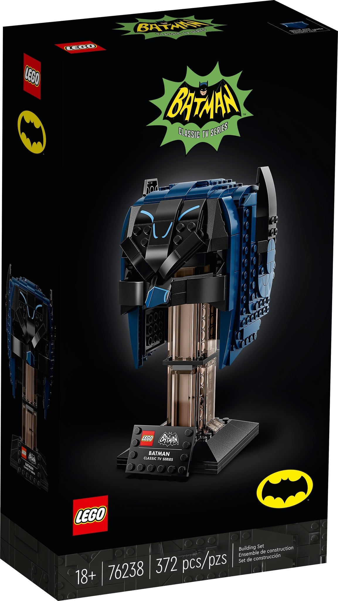 76238 LEGO DC Super Heroes - Serie TV Batman™ Classic - Cappuccio di Batman™
