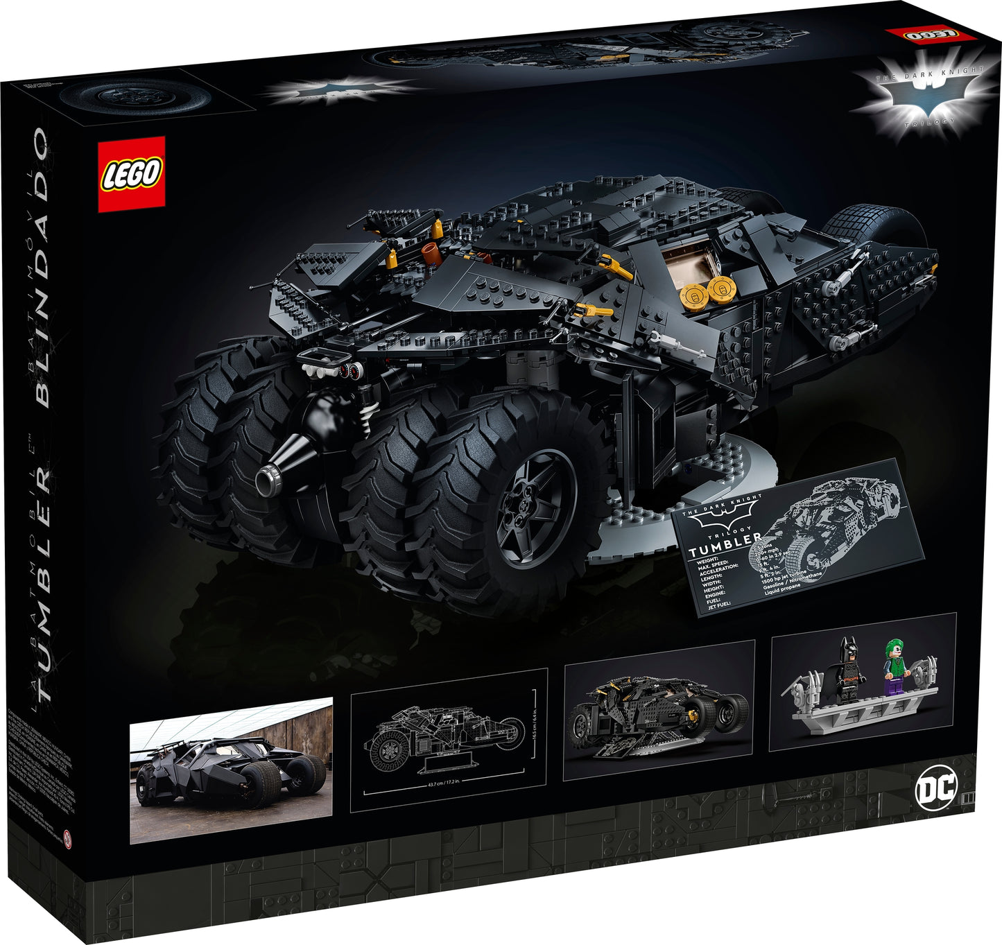 76240 LEGO DC Super Heroes - Batmobile Tumbler