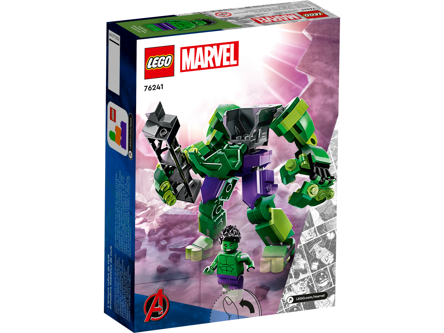 76241 LEGO Marvel Super Heroes - Armatura Mech Hulk