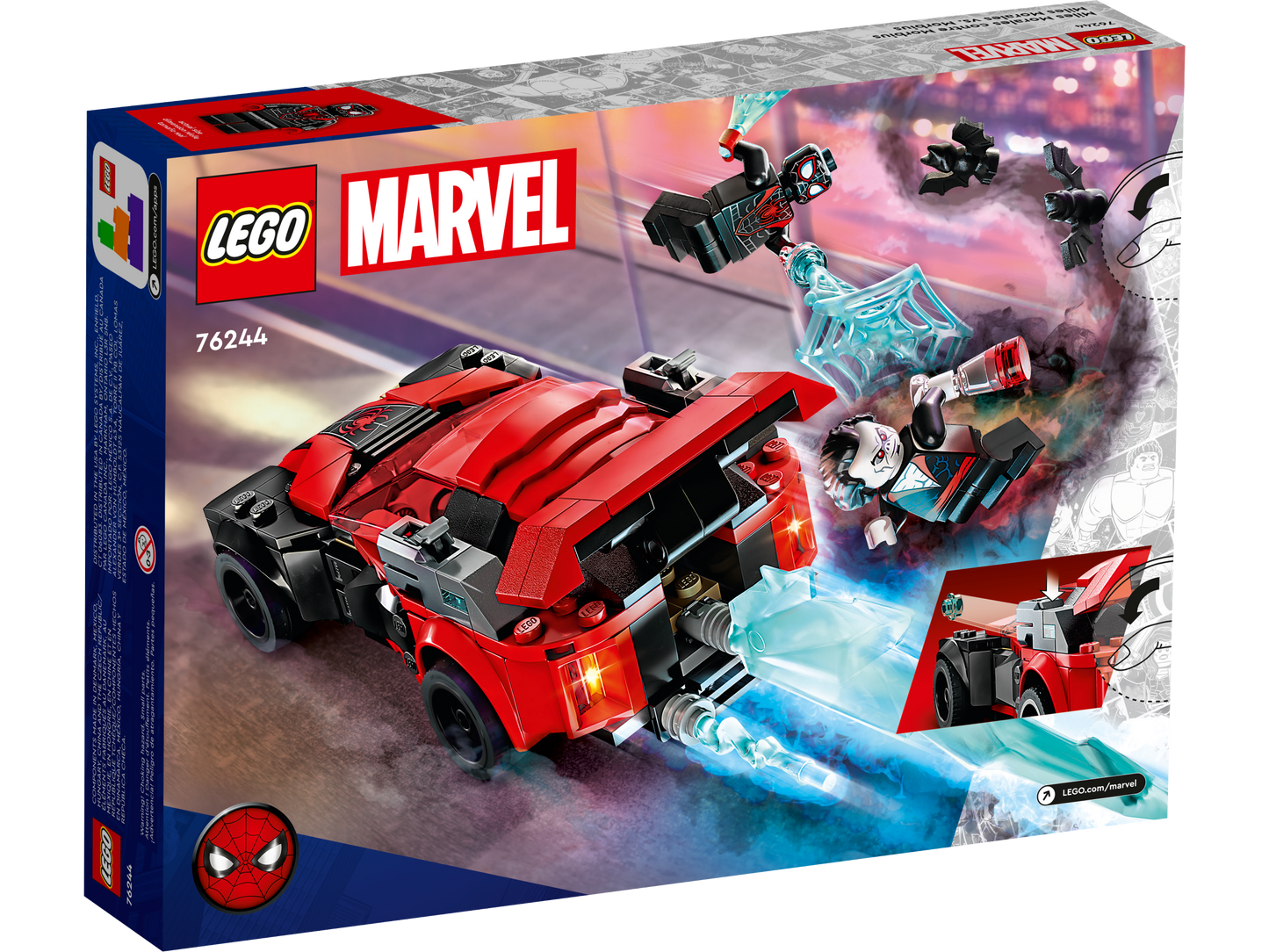76244 LEGO Marvel Super Heroes - Miles Morales vs. Morbius