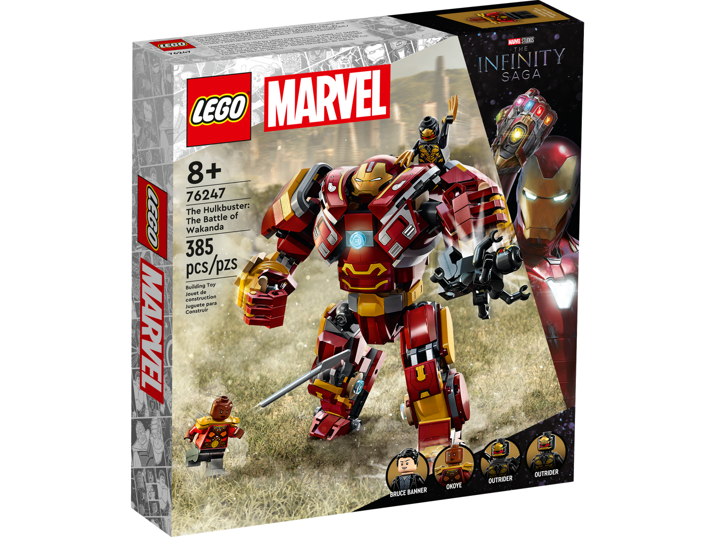 76247 LEGO Marvel Super Heroes - Hulkbuster: La battaglia di Wakanda