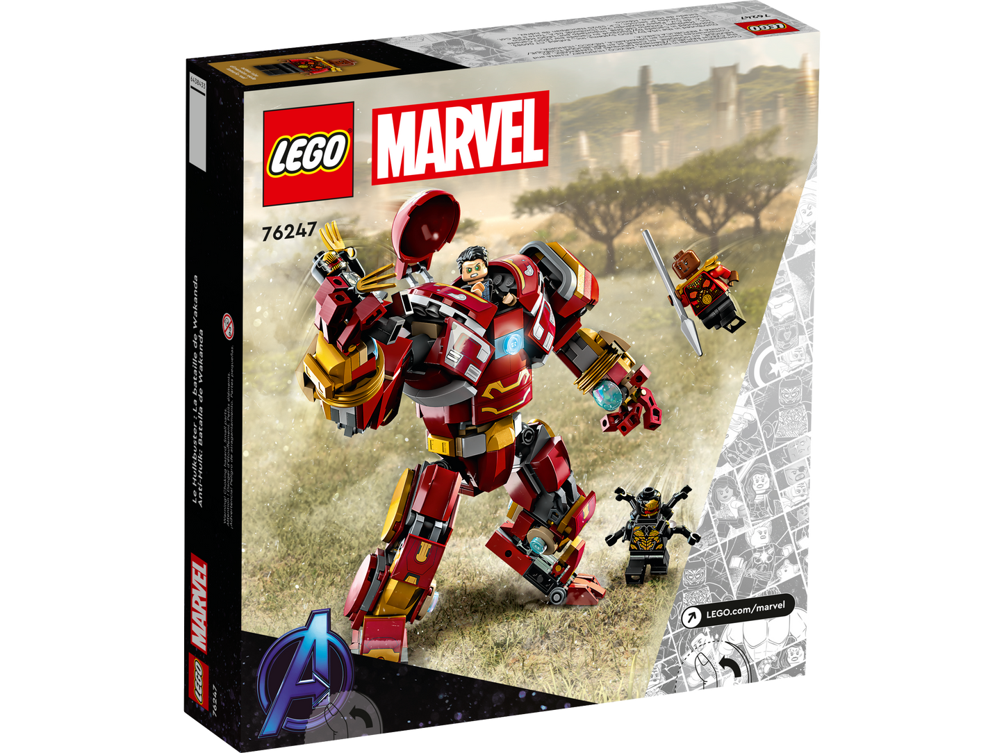 76247 LEGO Marvel Super Heroes - Hulkbuster: La battaglia di Wakanda