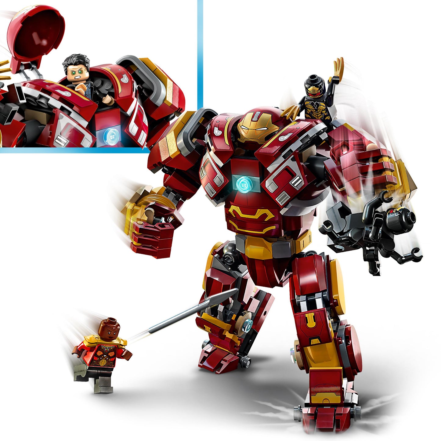 76247 LEGO Marvel Super Heroes - Hulkbuster: La battaglia di Wakanda