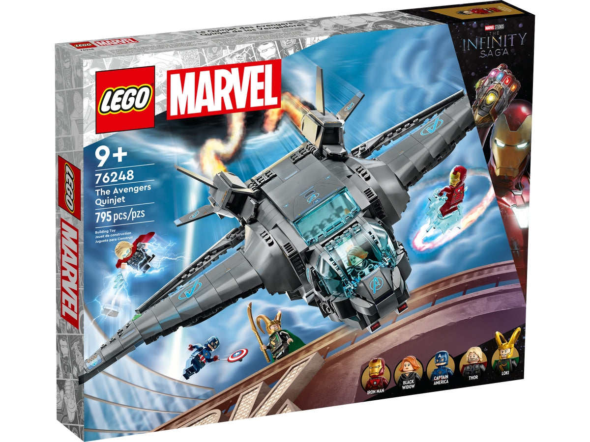 76248 LEGO Marvel Super Heroes - Il Quinjet degli Avengers