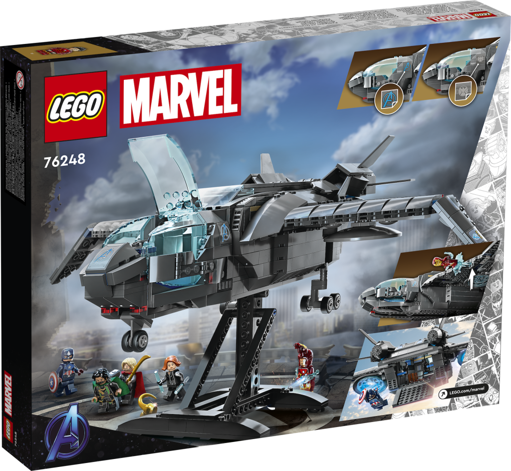 76248 LEGO Marvel Super Heroes - Il Quinjet degli Avengers