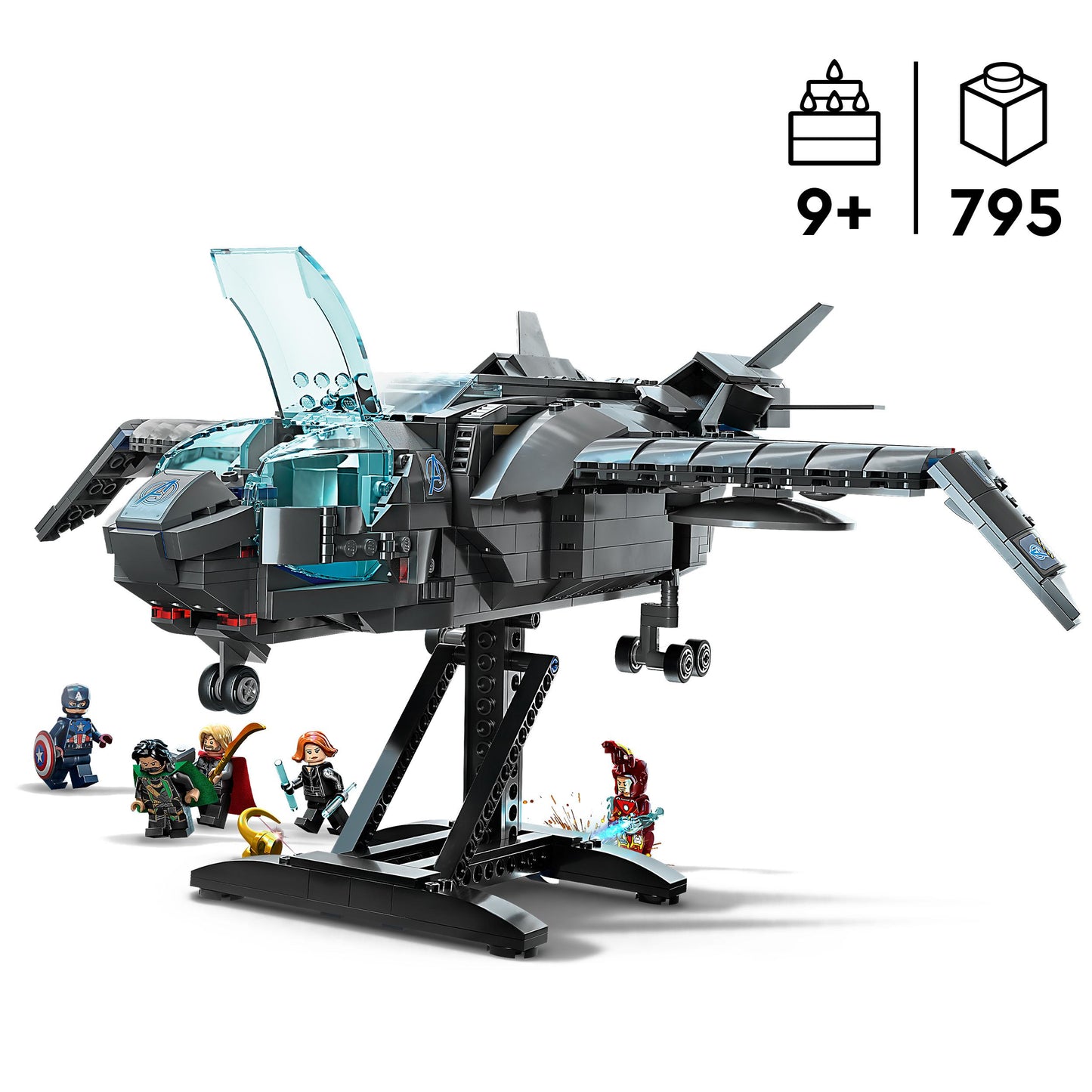 76248 LEGO Marvel Super Heroes - Il Quinjet degli Avengers