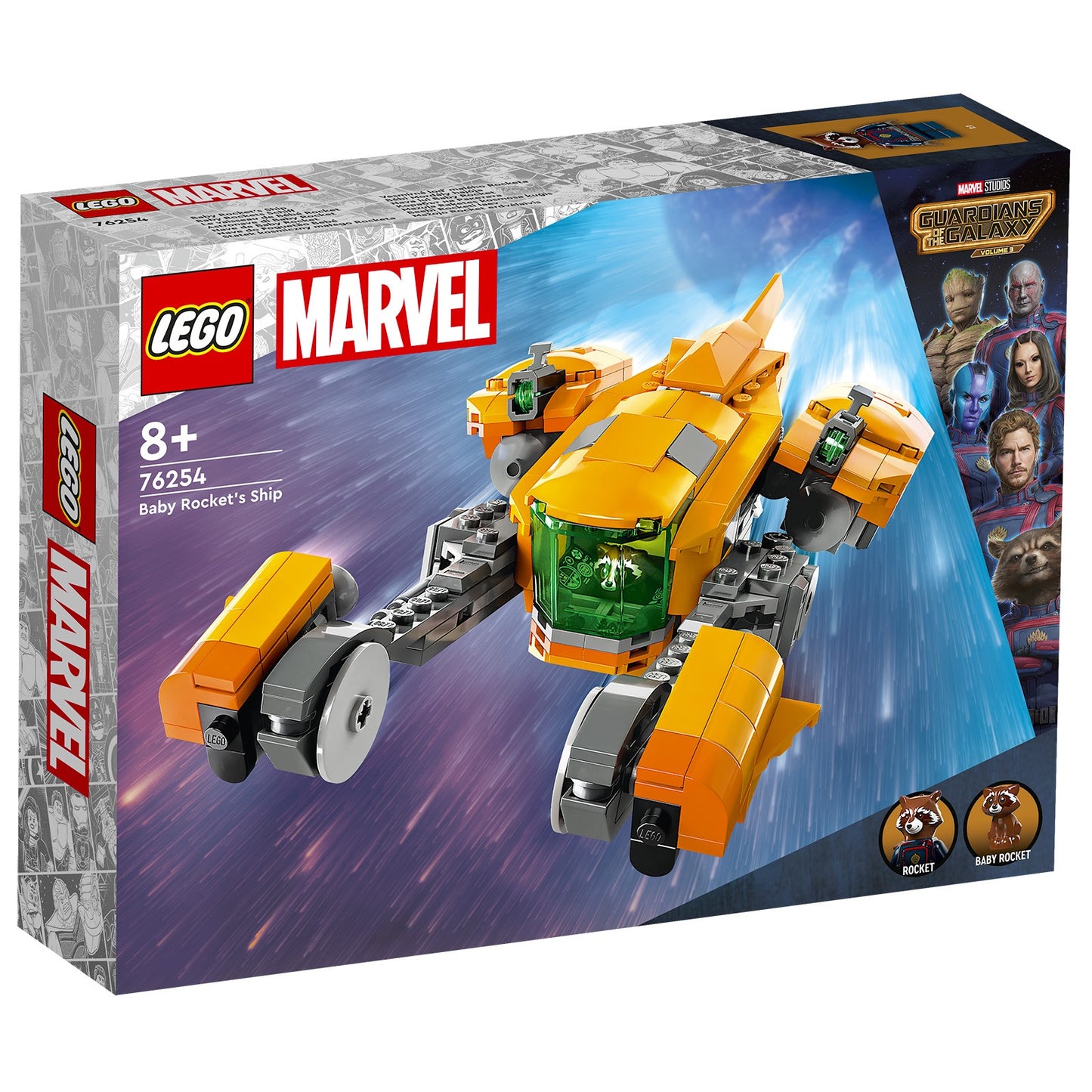 76254 LEGO Marvel - Astronave di Baby Rocket