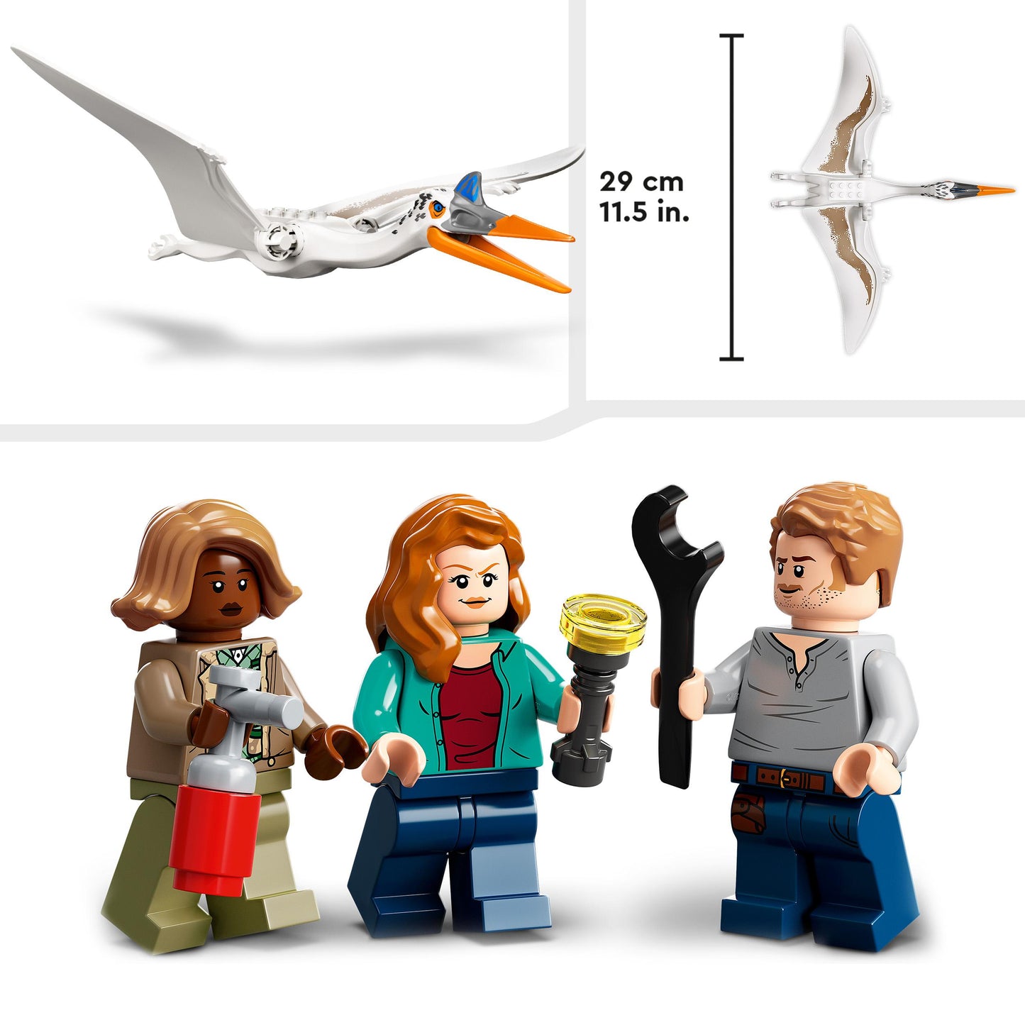 76947 LEGO Jurassic World - Quetzalcoatlus: agguato aereo