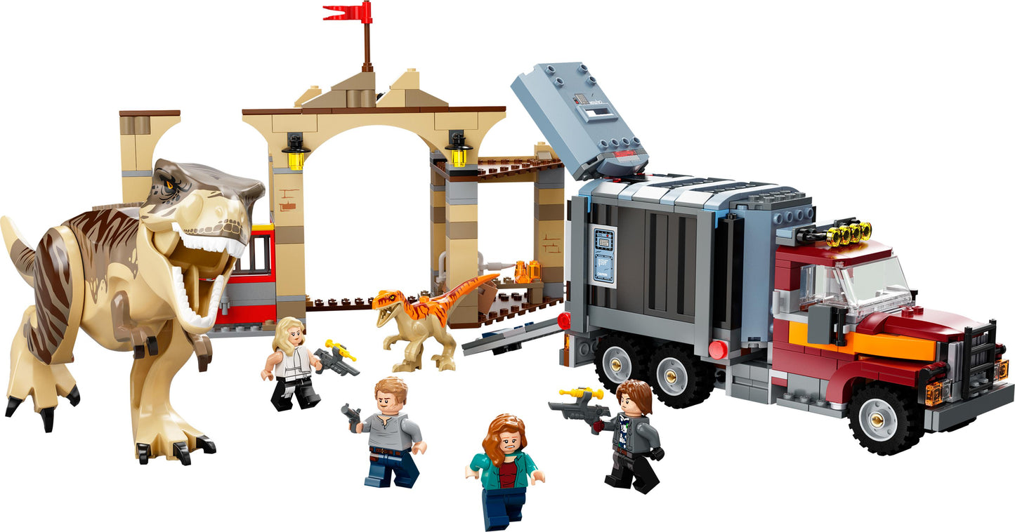 76948 LEGO Jurassic World - La fuga del T. rex e dell’Atrociraptor