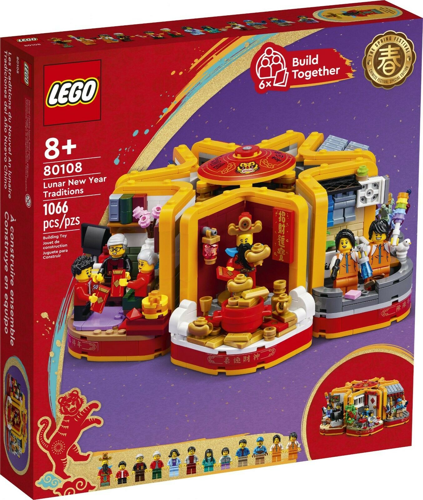 80108 LEGO Stagionali - Tradizioni del capodanno lunare