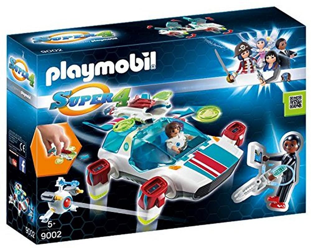 9002 PLAYMOBIL Fulgorix con Agente Gene